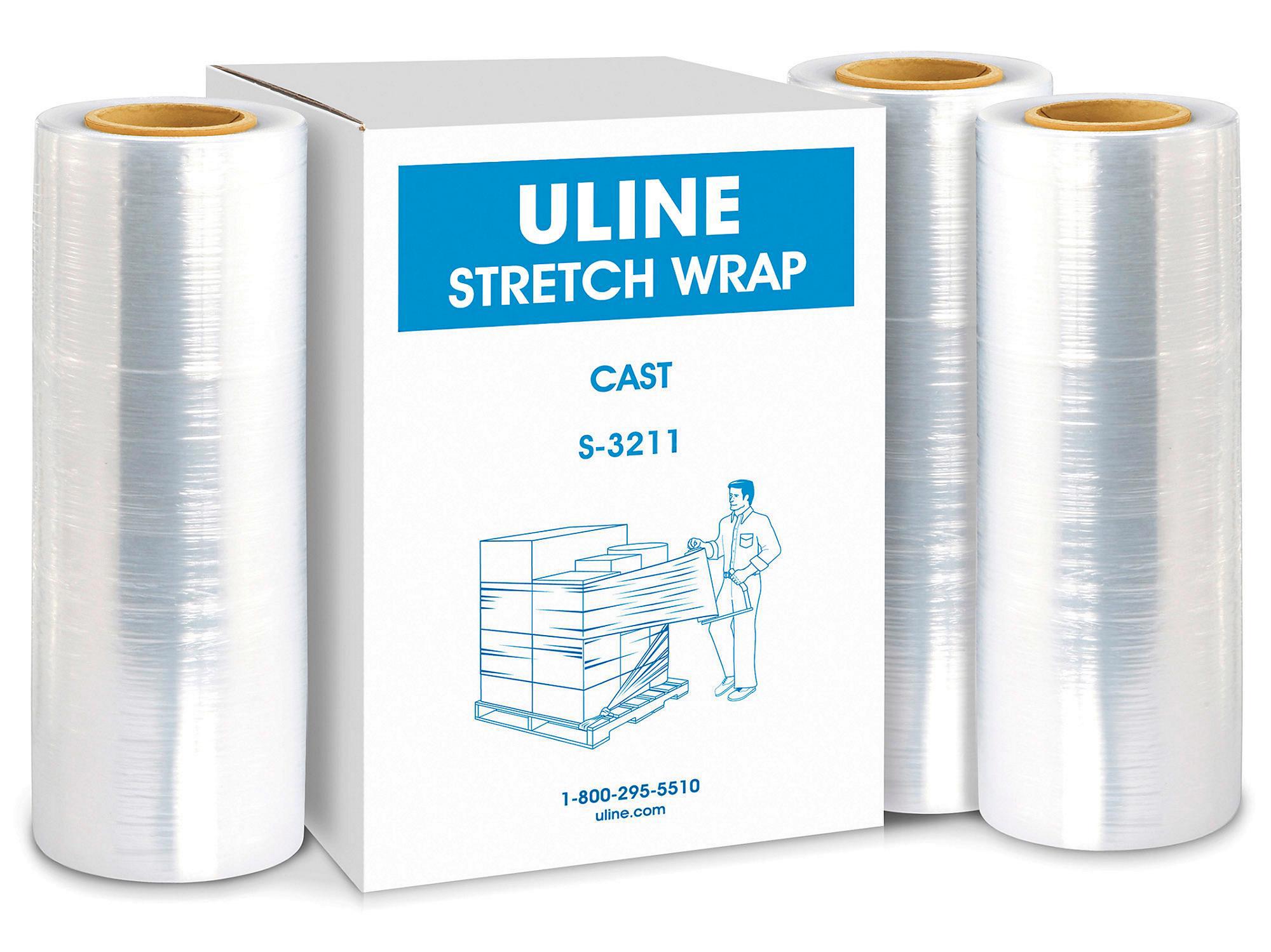 Uline Stretch Wrap - Cast, 60 gauge, 15