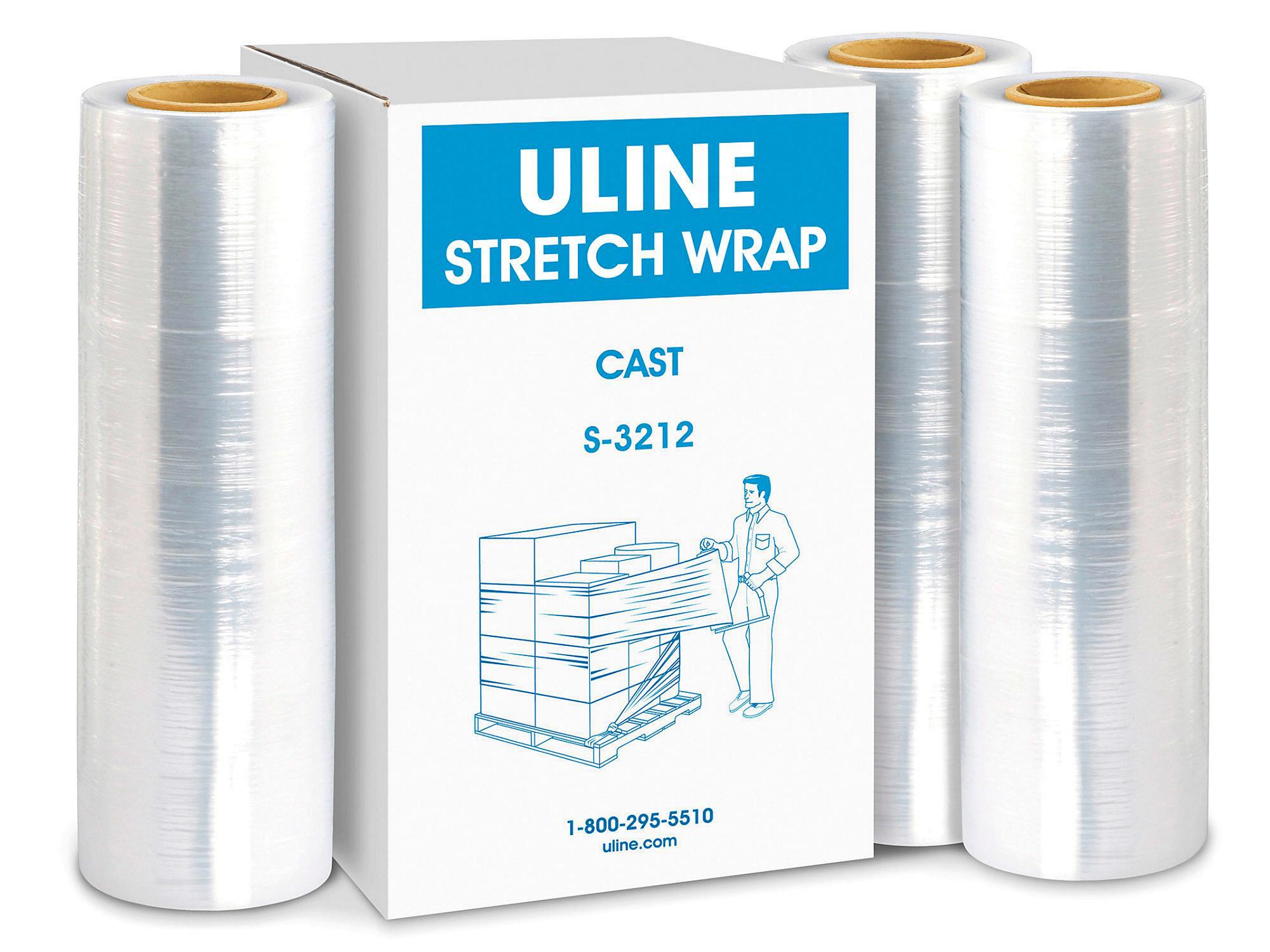 Uline Stretch Wrap - Cast, 60 gauge, 18