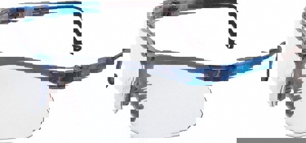 Safety Glass: Anti-Fog & Scratch-Resistant, Polycarbonate, Clear Lenses, Full-Framed, UV Protection