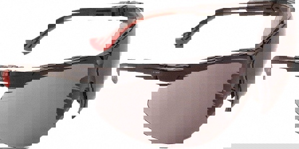 Safety Glass: Anti-Fog & Scratch-Resistant, Gray Lenses, Frameless