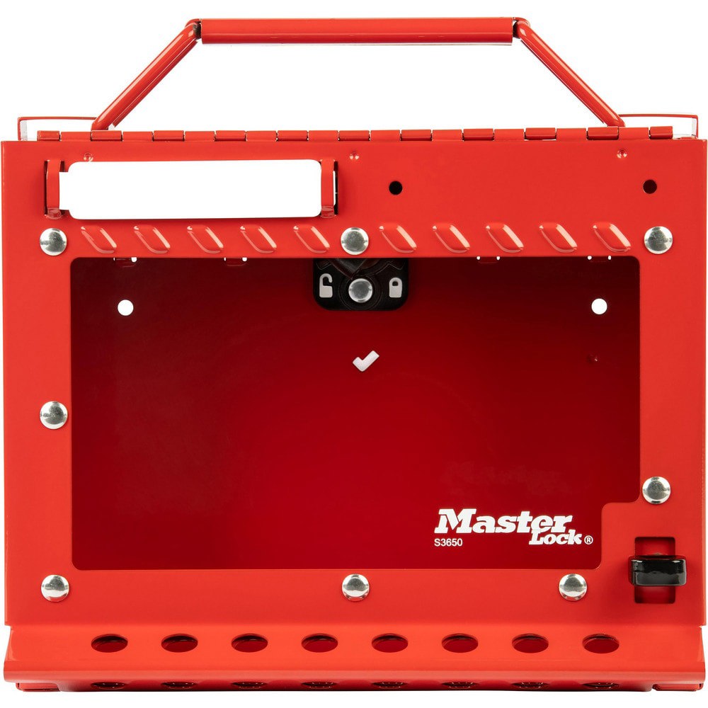 Group Lockout Boxes; Portable or Wall Mount: Wall Mount; Maximum Number of Padlocks: 15; Color: Red; Box Material: Stainless Steel; Overall Height (Inch): 6-7/8; Overall Width (Inch): 8-3/8; Overall Depth (Inch): 4; Special Features: Corrosion Resistant;