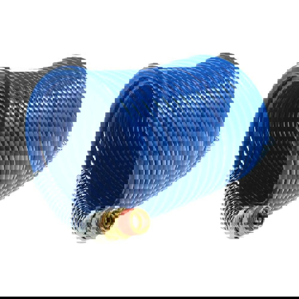 Coiled & Self Storing Hose: 3/8