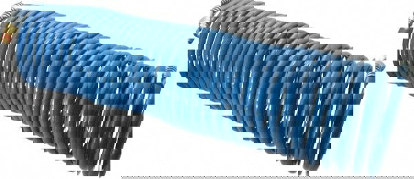 Coiled & Self Storing Hose: 3/8