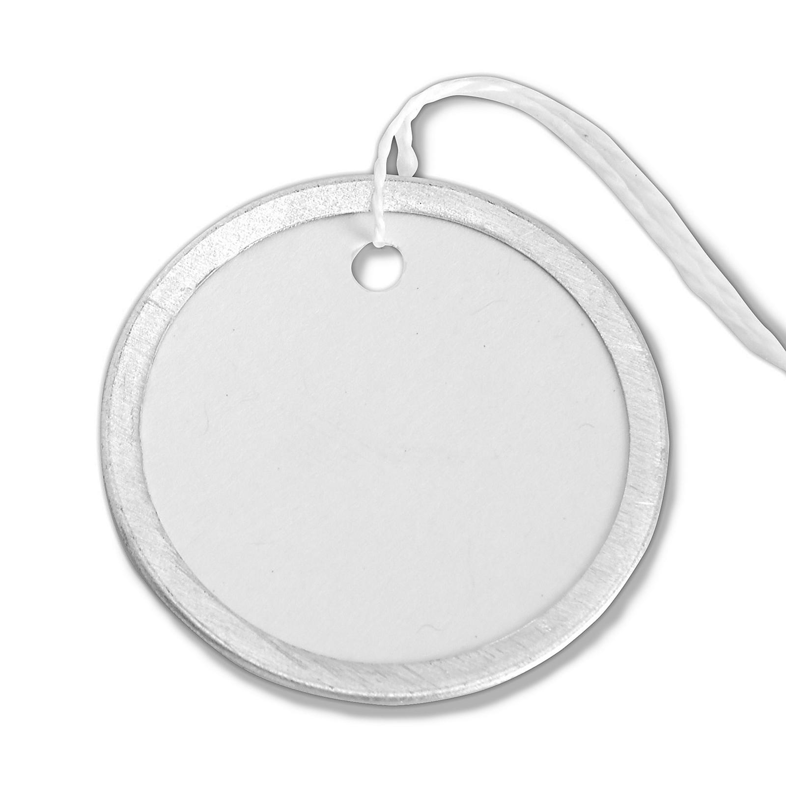 Metal Rim Tags - 1 1 2