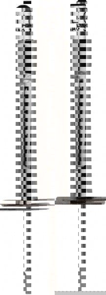 Tire Tread Depth Gauge: Aluminum, Includes a Pocket Clip & Round Aluminum Indicator Bar, Use with Any Tire