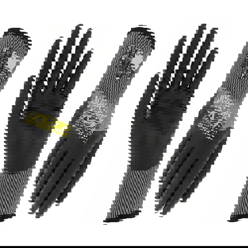 Cut & Puncture Resistant Gloves; Style: Knit ; Coating Material: Foam Nitrile ; Coating Coverage: 3/4 Dip and Palm ; Glove Type: Cut & Abrasion-Resistant ; ANSI/ISEA Cut Resistance Level: A6 ; Primary Material: HPPE; Acrylic