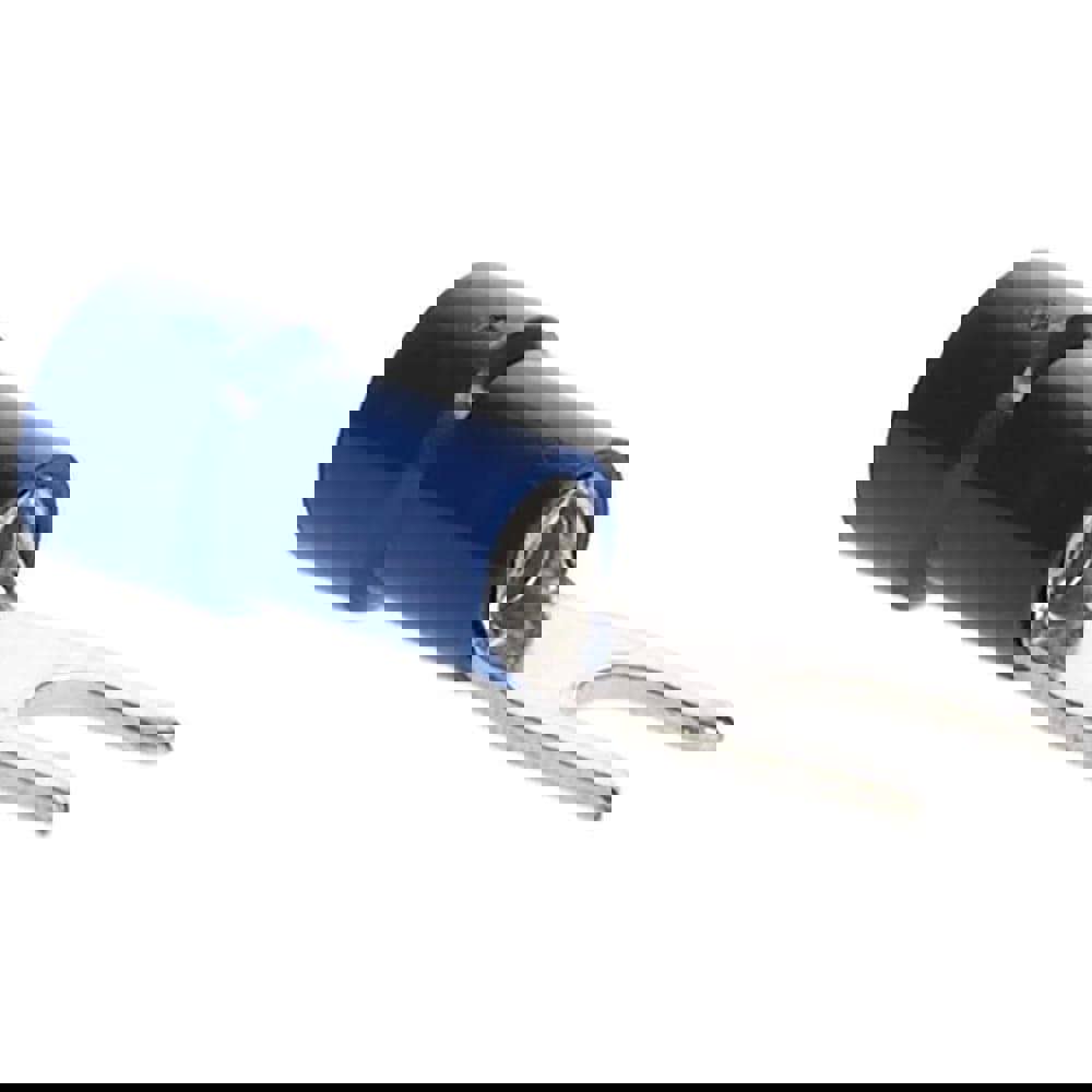 Standard Fork Terminal: Fully Insulated, #6 Stud, Crimp