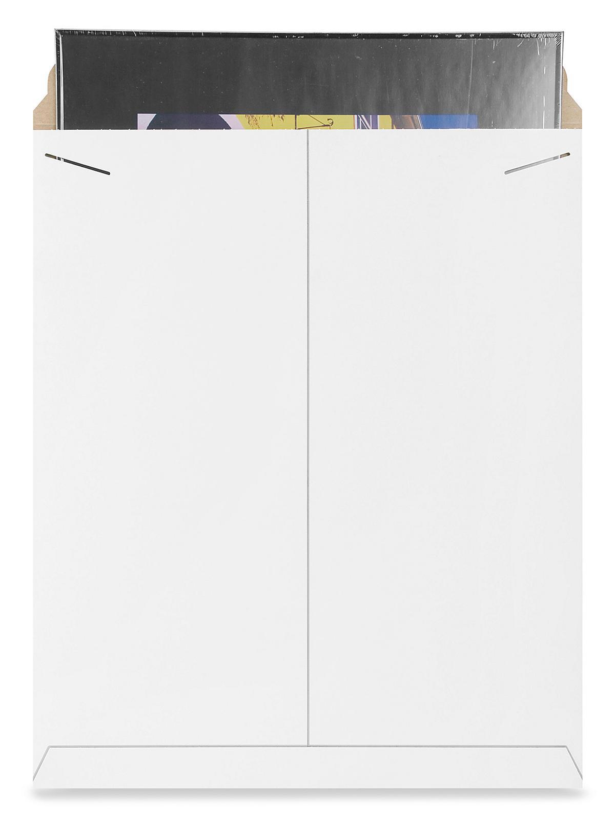 White Tab Locking Stayflats #13 - 22 x