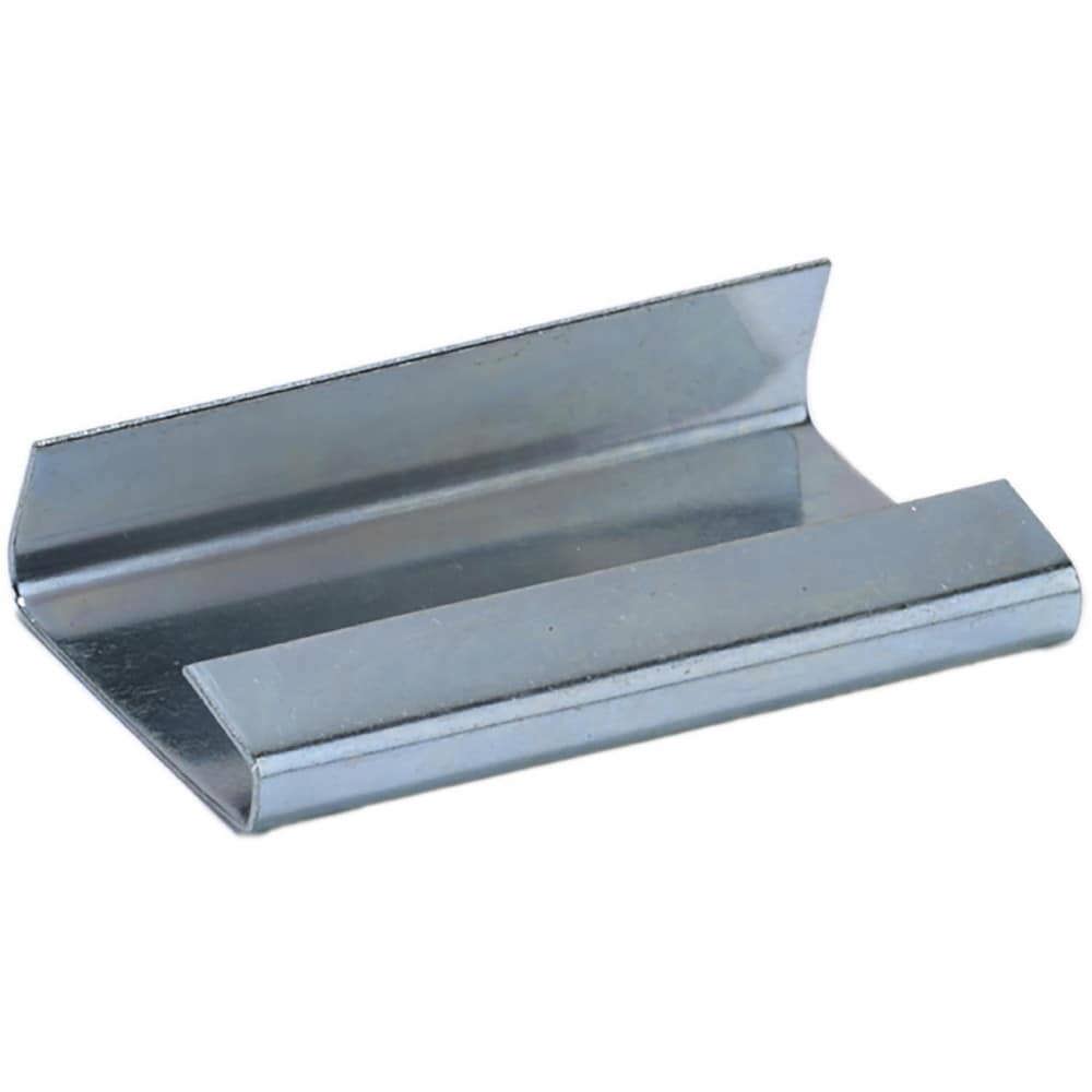 Strapping Seals & Buckles; Fits Strap Width: 0.625 ; Material: Steel ; UNSPSC Code: 31162406