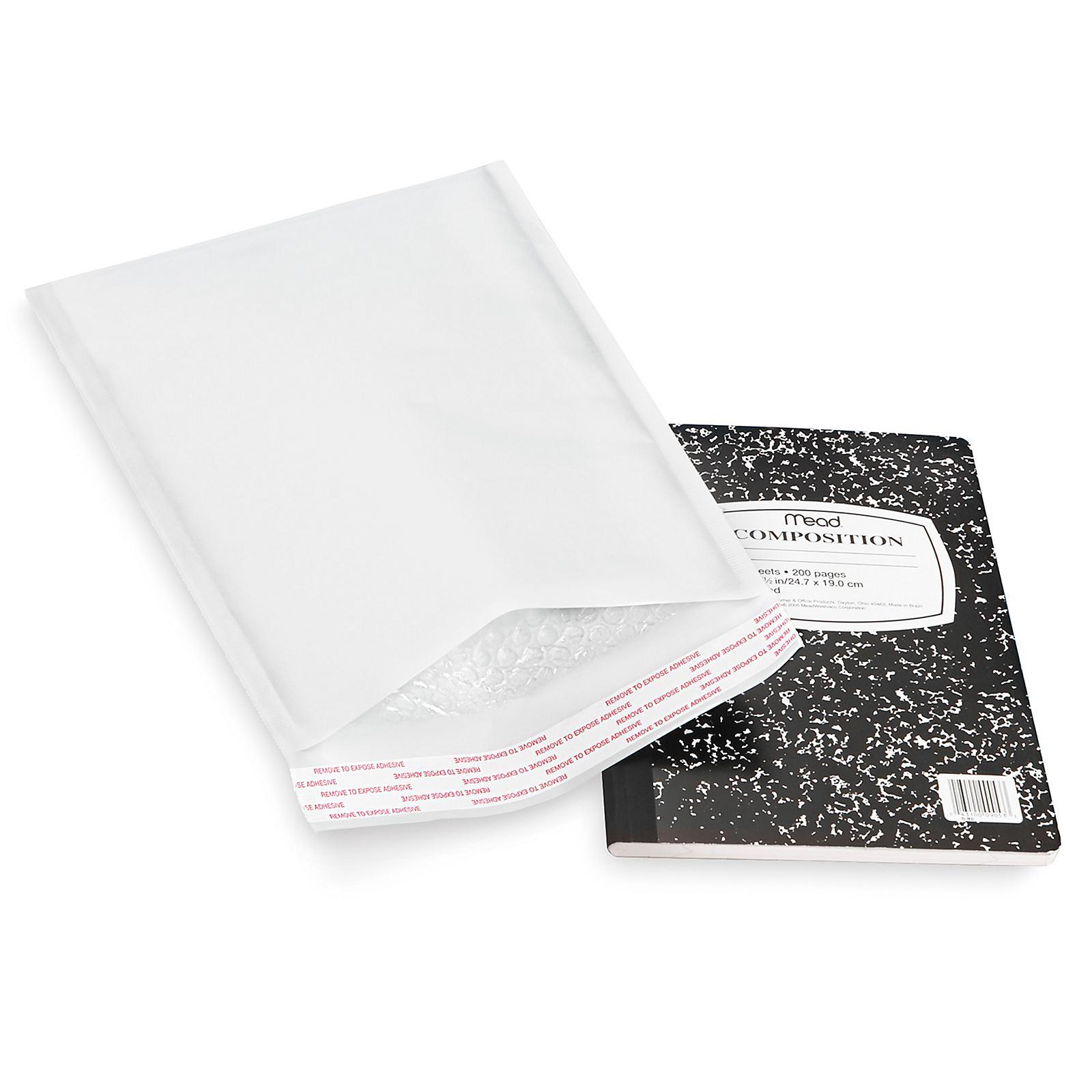Uline Self-Seal White Bubble Mailers #2