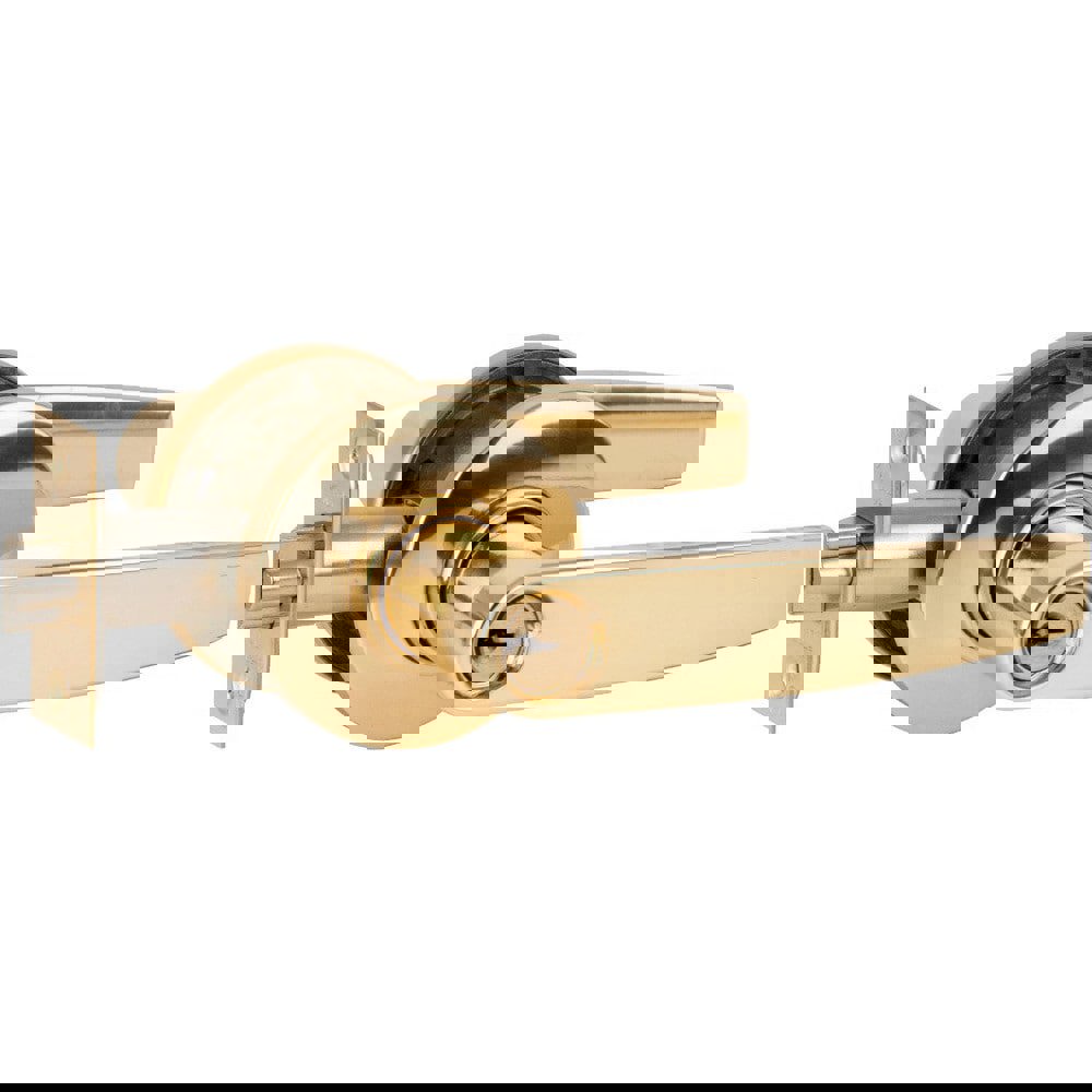 Lever Locksets; Lockset Type: Tubular Lock ; Key Type: Conventional ; Back Set: 2-3/8 to 2-3/4 in (Inch); Cylinder Type: Conventional ; Material: Metal ; Door Thickness: 1 3/8 - 2