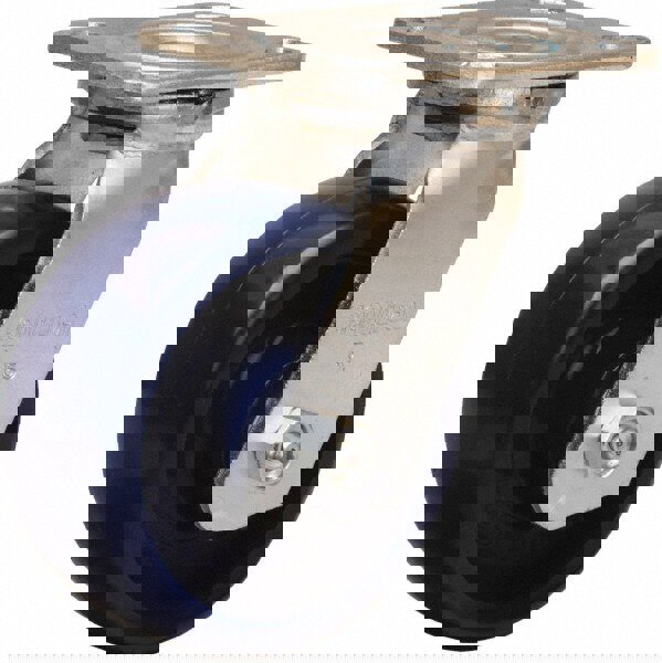 Swivel Top Plate Caster: Polyurethane, 5