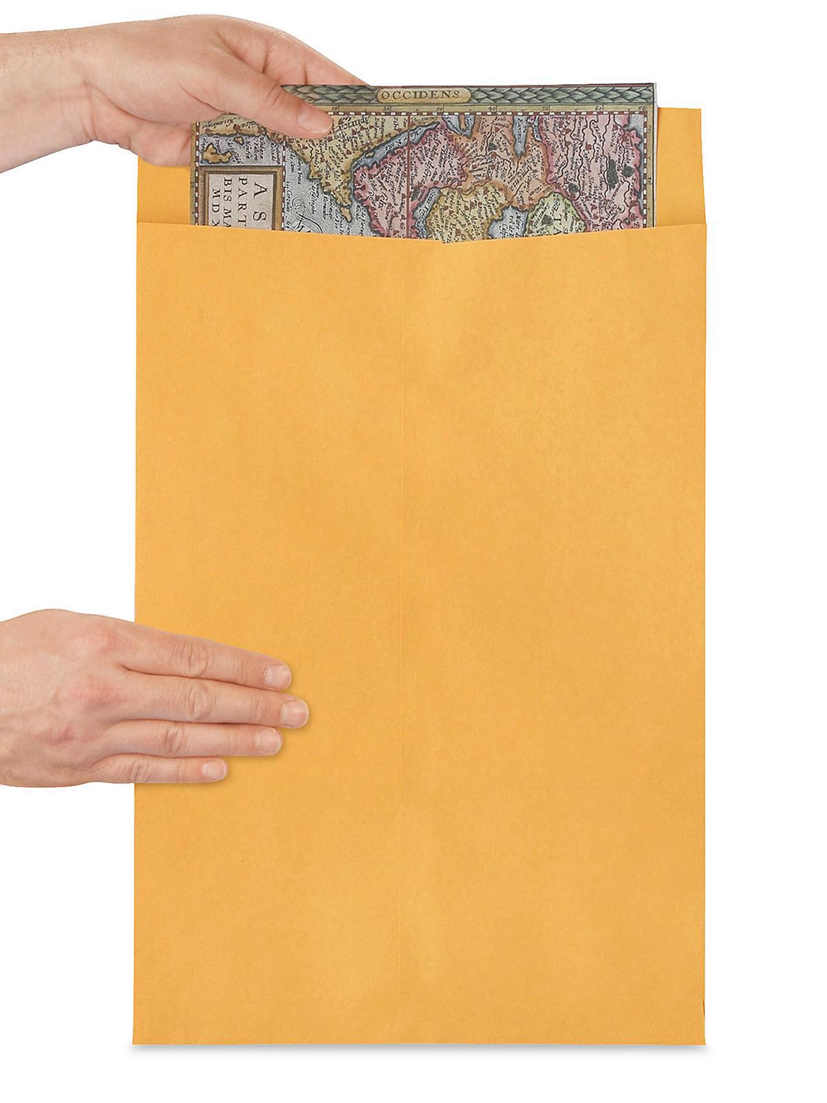 Jumbo Envelopes - Kraft, 12 1 2 x 18 1 2