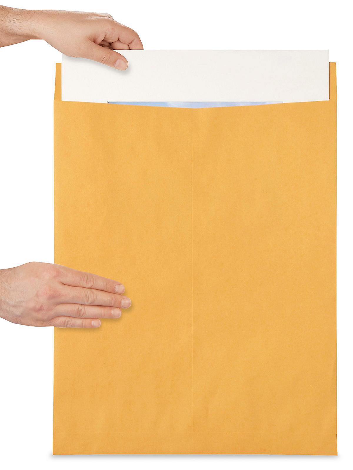 Jumbo Envelopes - Kraft, 17 x 22