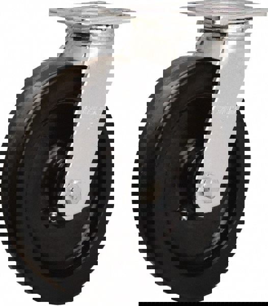 Swivel Top Plate Caster: Phenolic, 8