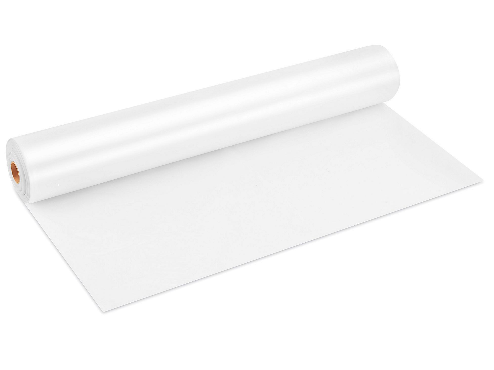 Clear Poly Sheeting - 2 Mil, 12' x 200'.