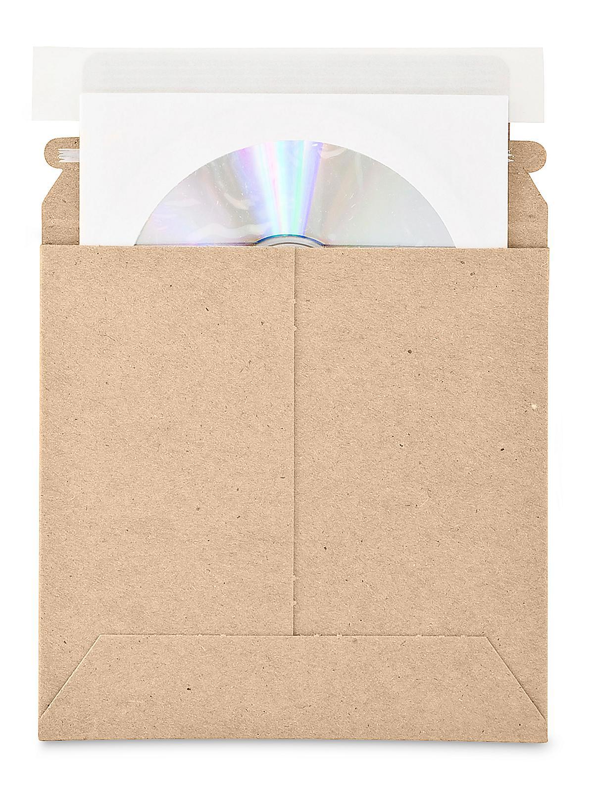 Kraft Self-Seal Stayflats #9 - 6 x 6