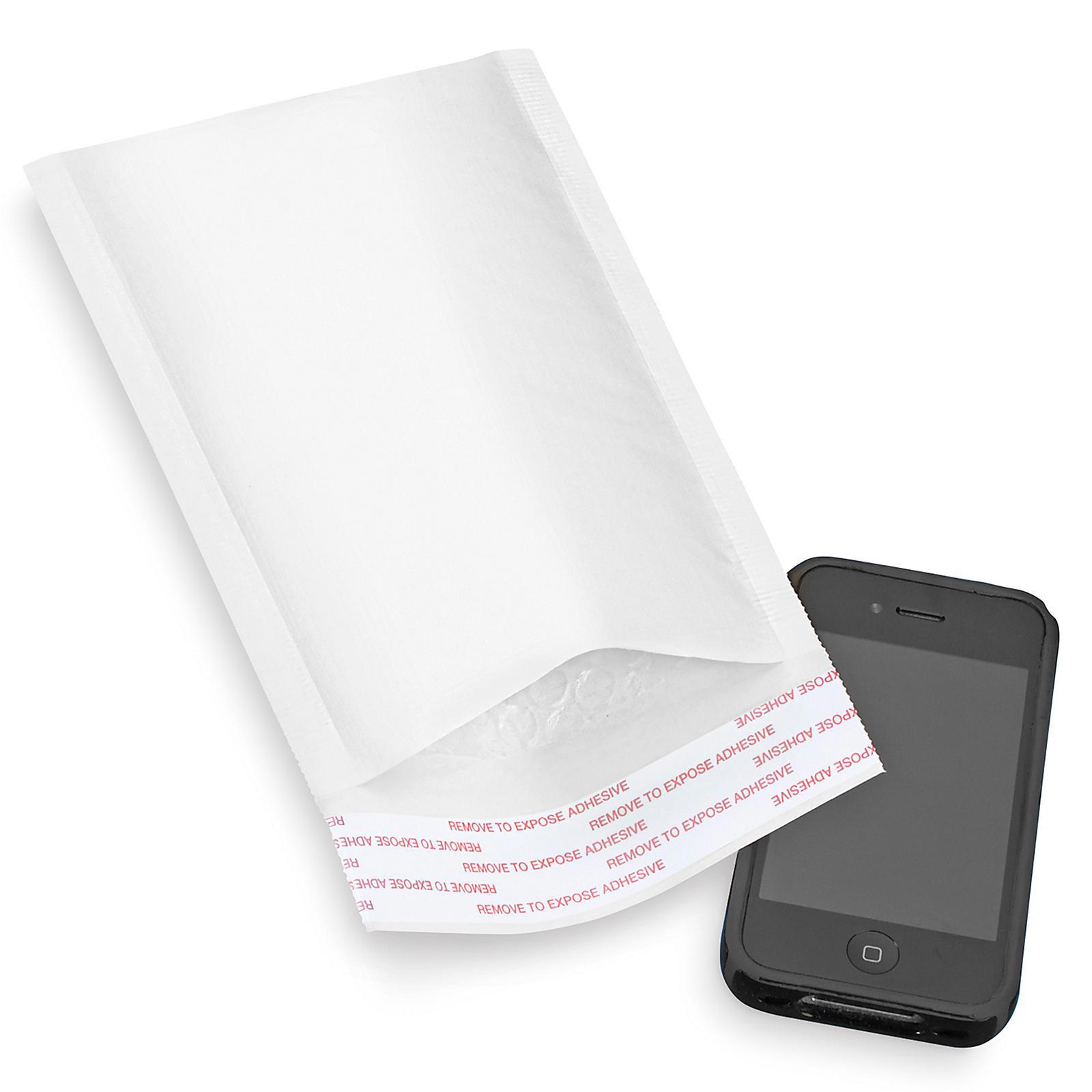Uline Self-Seal White Bubble Mailers #00