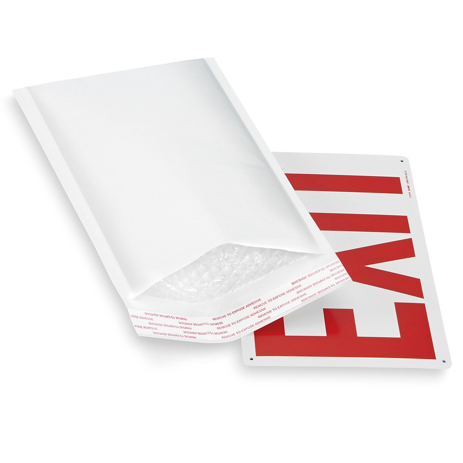 Uline Self-Seal White Bubble Mailers #1