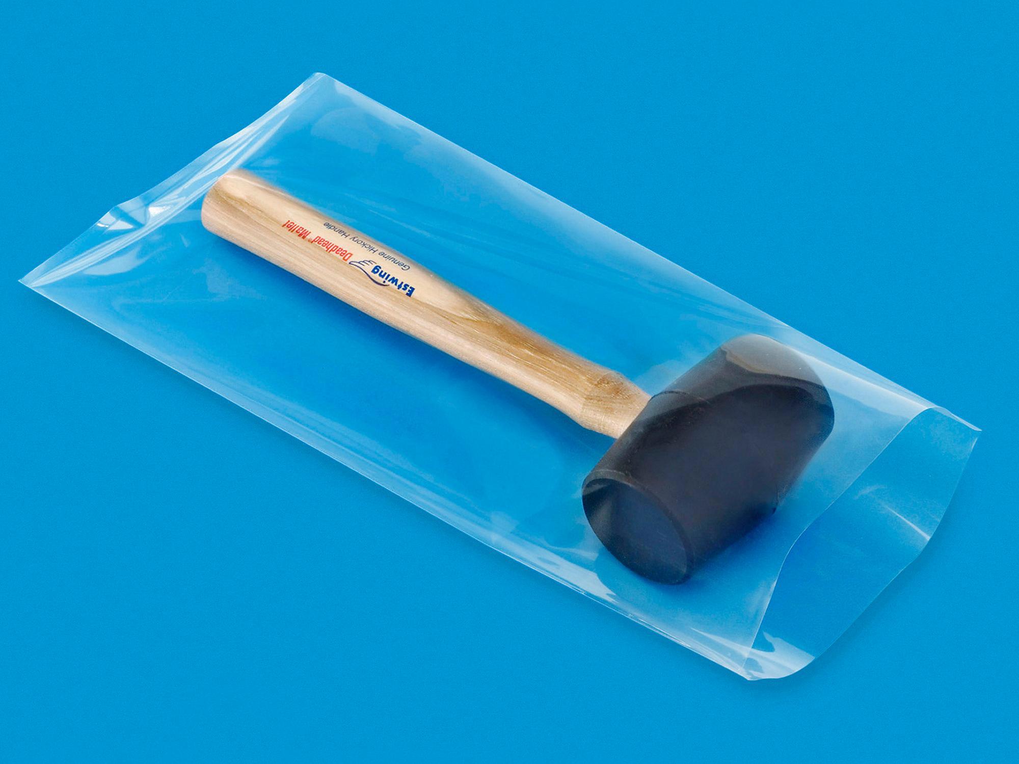 8 x 16 3 Mil Industrial Poly Bags