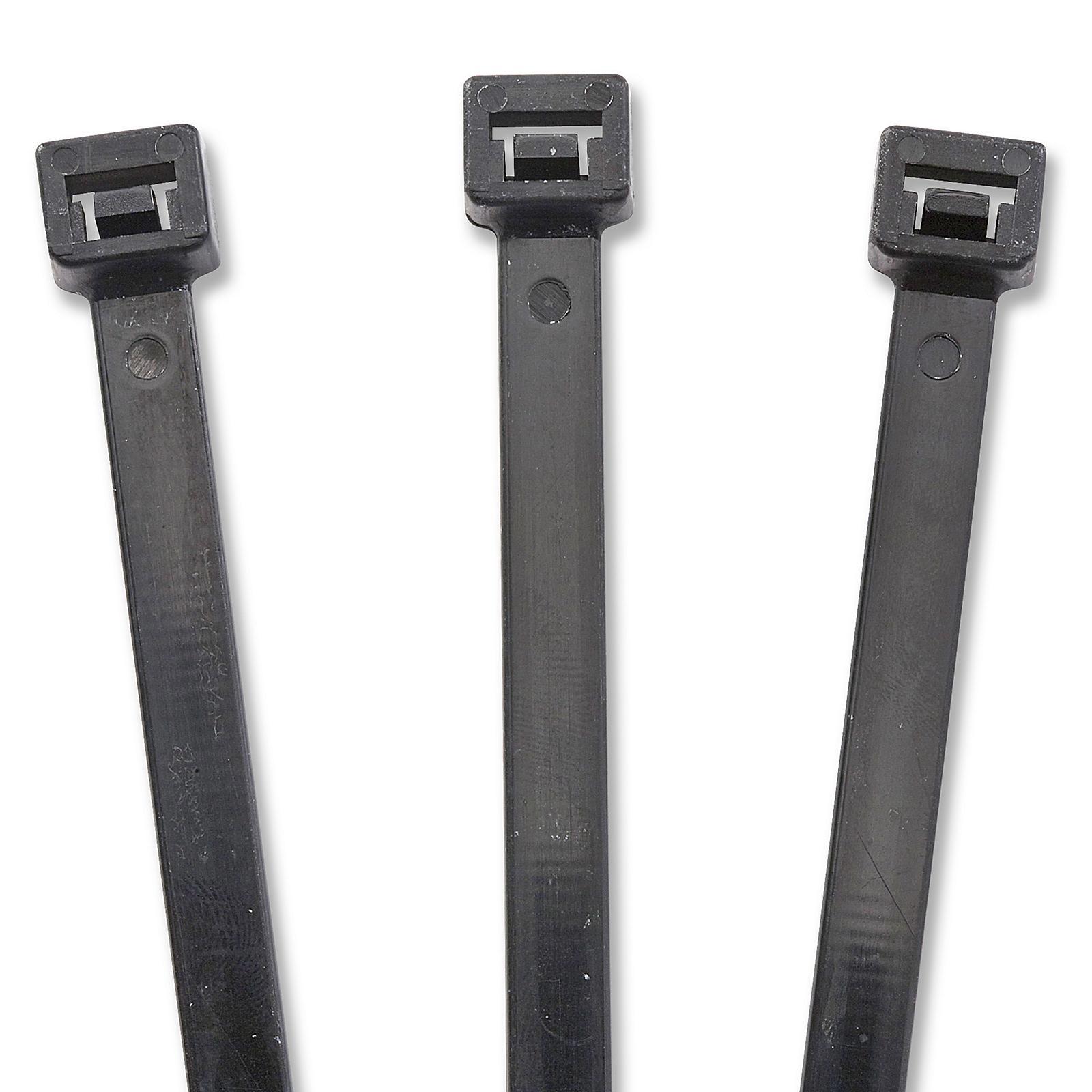 Black UV Stabilized Nylon Cable Ties - 1