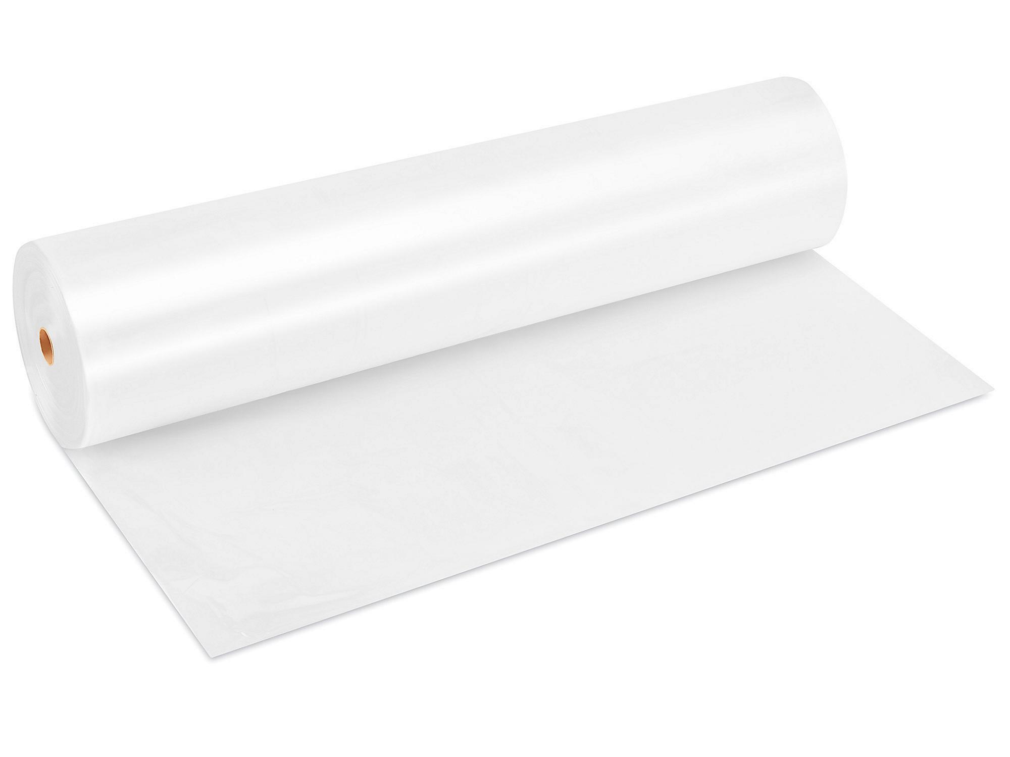 Clear Poly Sheeting - 4 Mil, 24' x 100'.