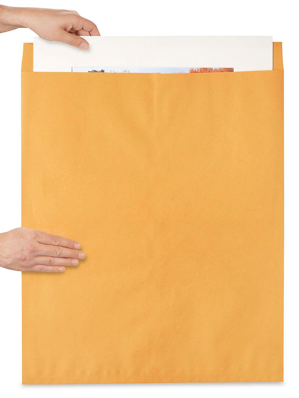 Jumbo Envelopes - Kraft, 22 x 27