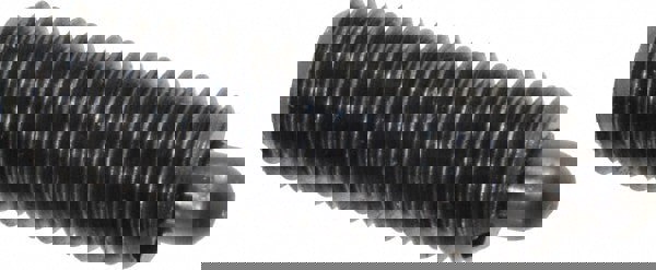 Threaded Spring Plunger: 3/8-16, 1-1/8