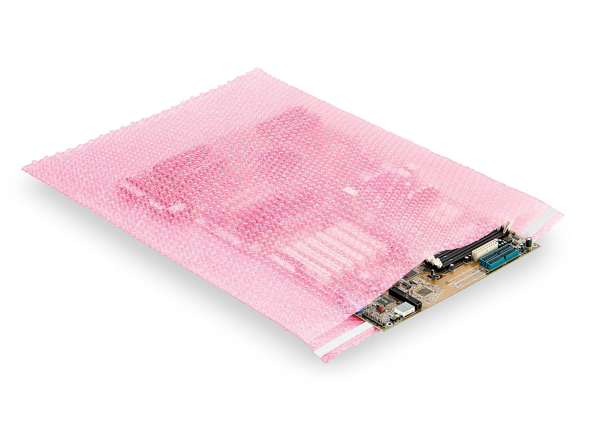 Anti-Static Bubble Bags - Self-Seal, 18