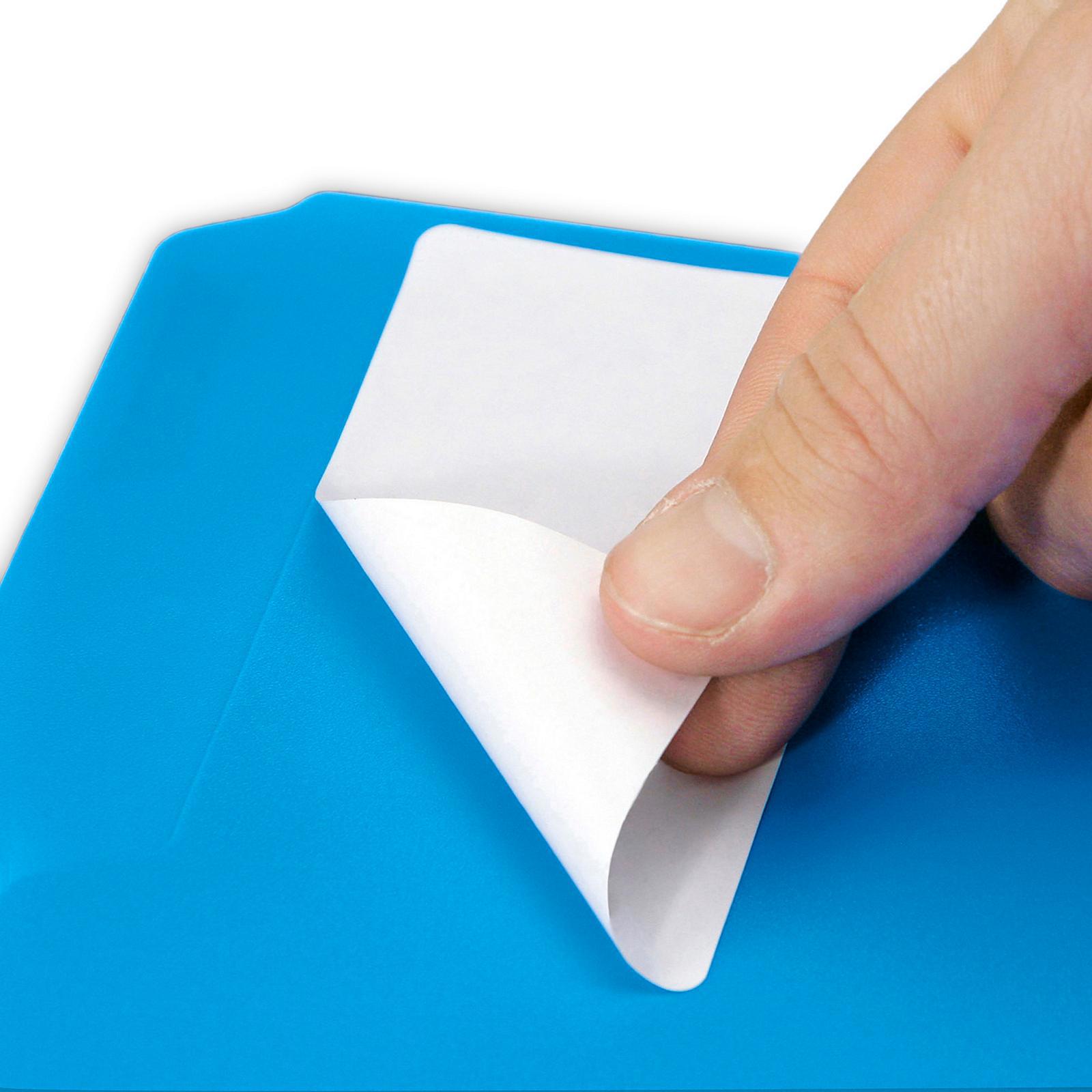 Uline Removable Laser Labels - White, 4