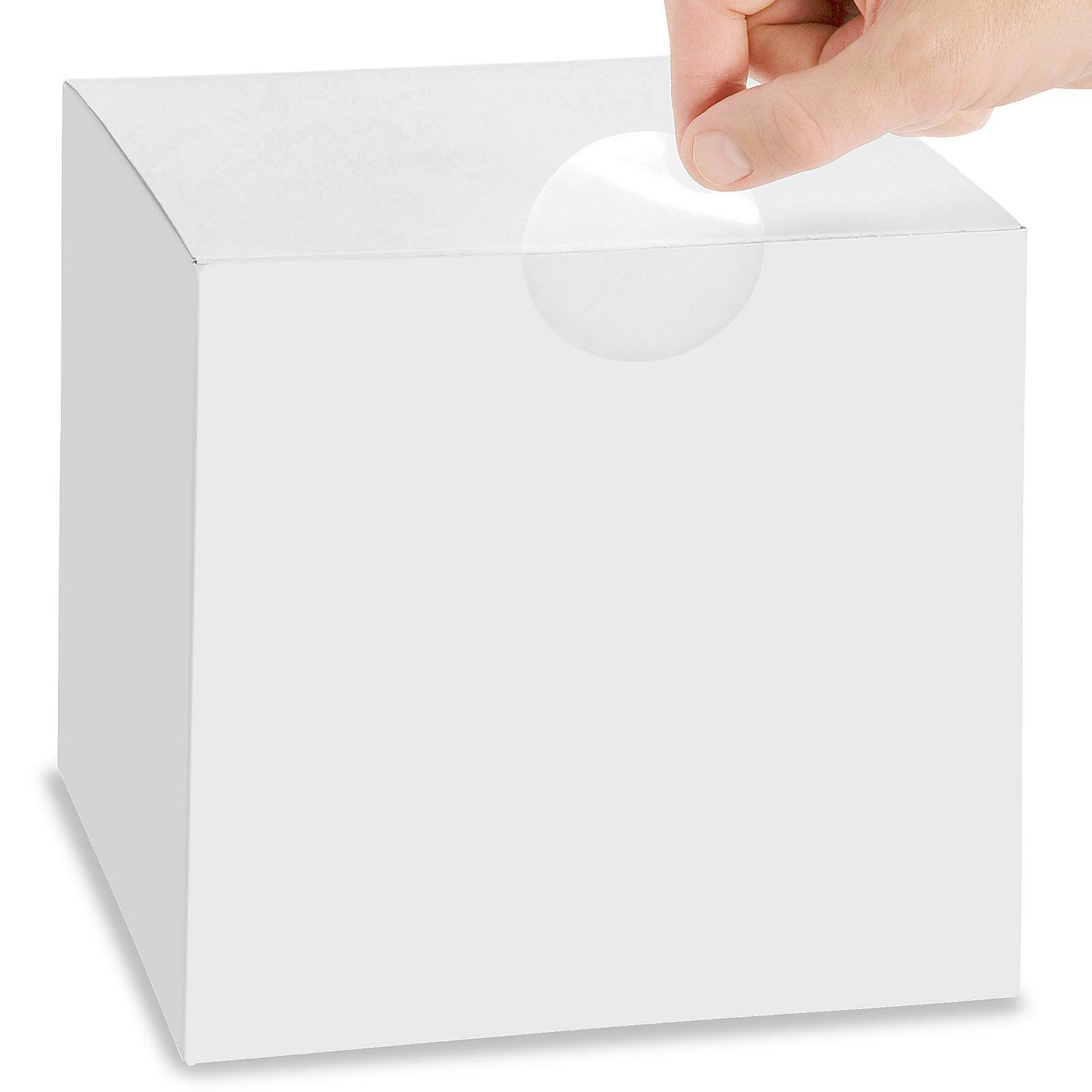 Mailing Labels - Clear Acetate, 2 1 2