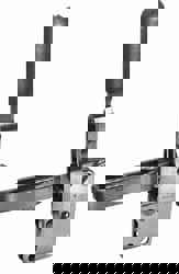 Manual Hold-Down Toggle Clamp: Vertical, 600 lb Capacity, U-Bar, Straight Base