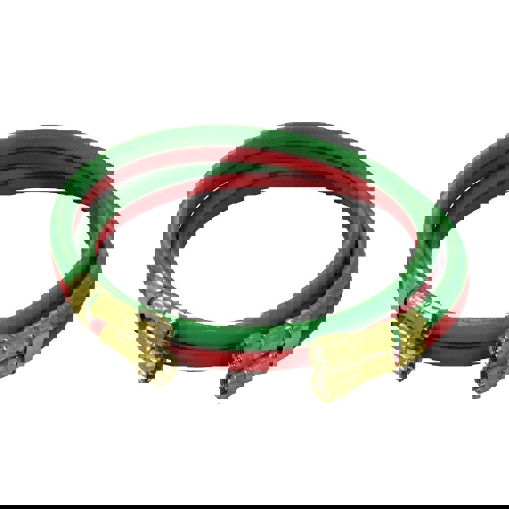 Welding Hose; Style: Straight ; Working Pressure (psi): 200.00; 200psi ; Grade: T ; Hose Color: Green; Red ; UNSPSC Code: 40142017