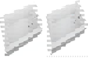 60X30 RH ACR TUB W/SKT *HILLSBOR WH