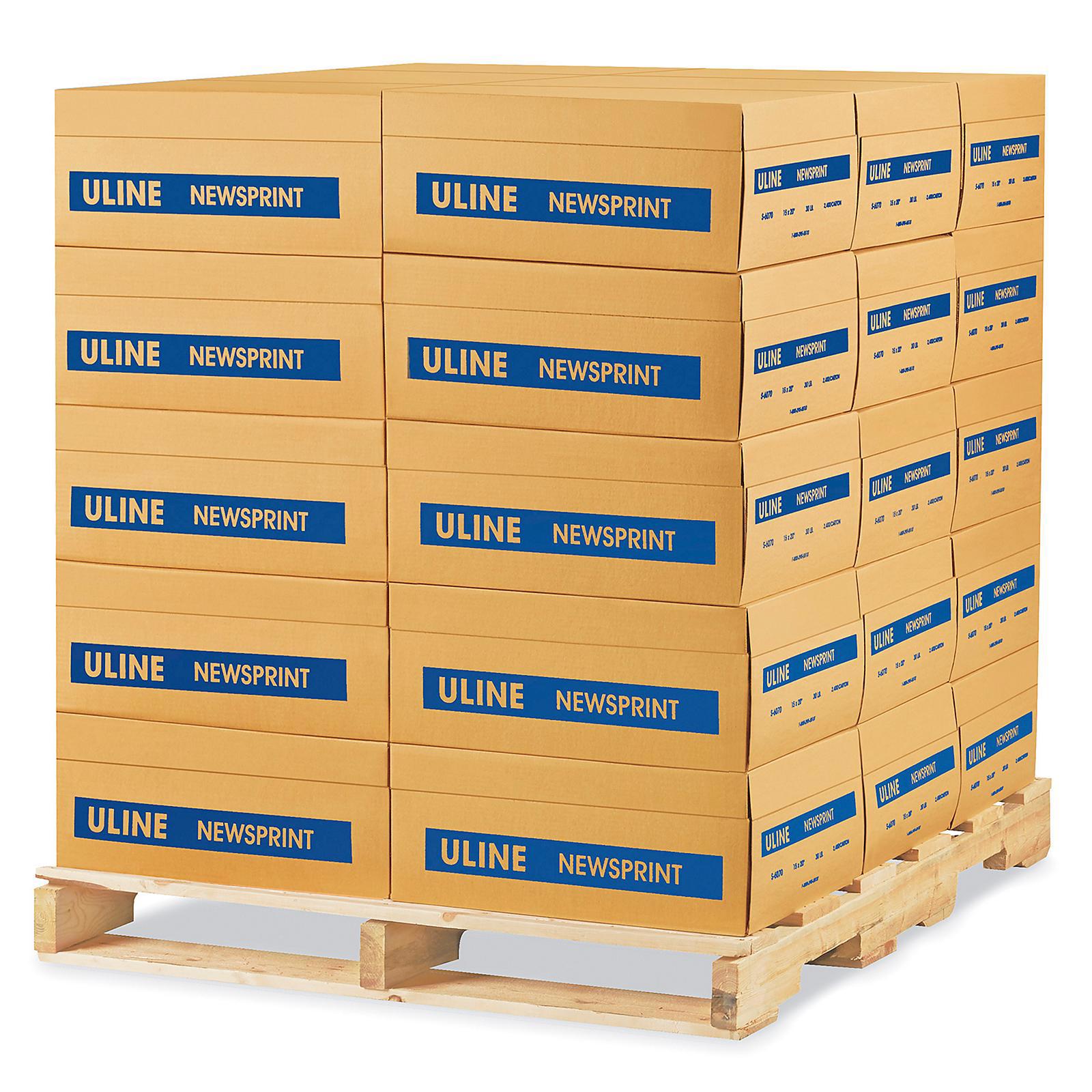 Newsprint Sheets Skid Lot - 15 x 20