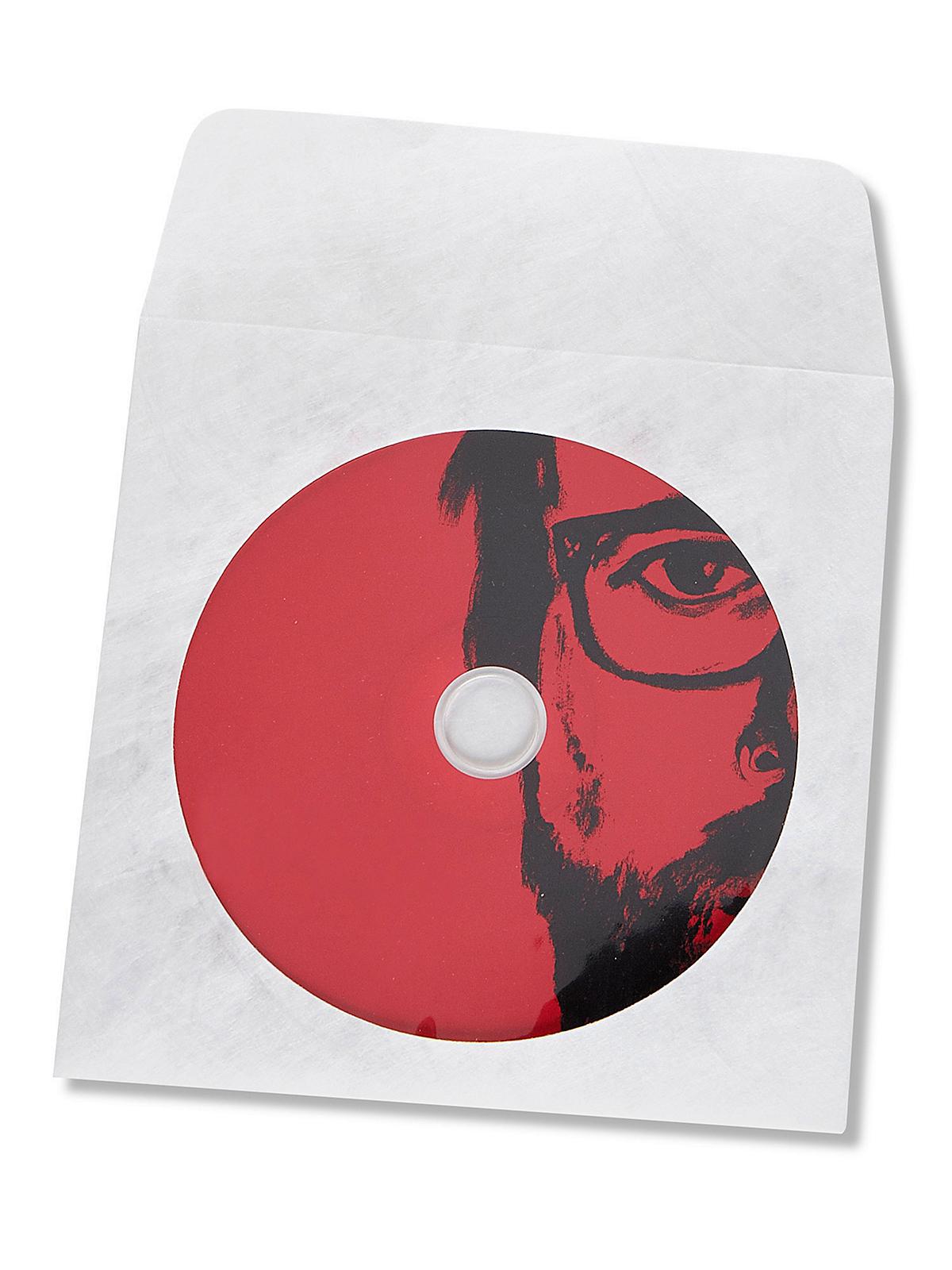 Tyvek CD Envelopes with Window - 5 x 5