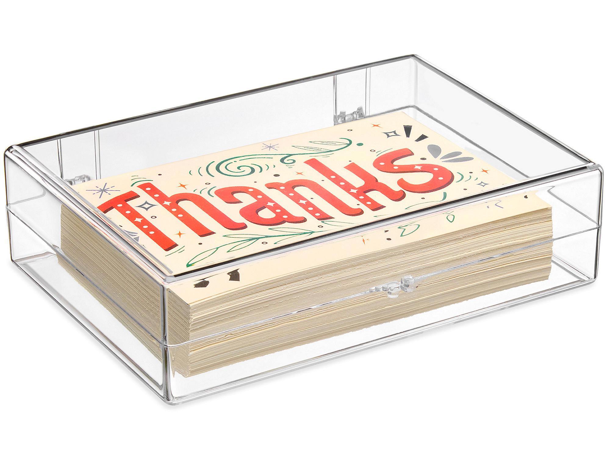 Plastic Boxes - 7 x 5 x 1 3 4