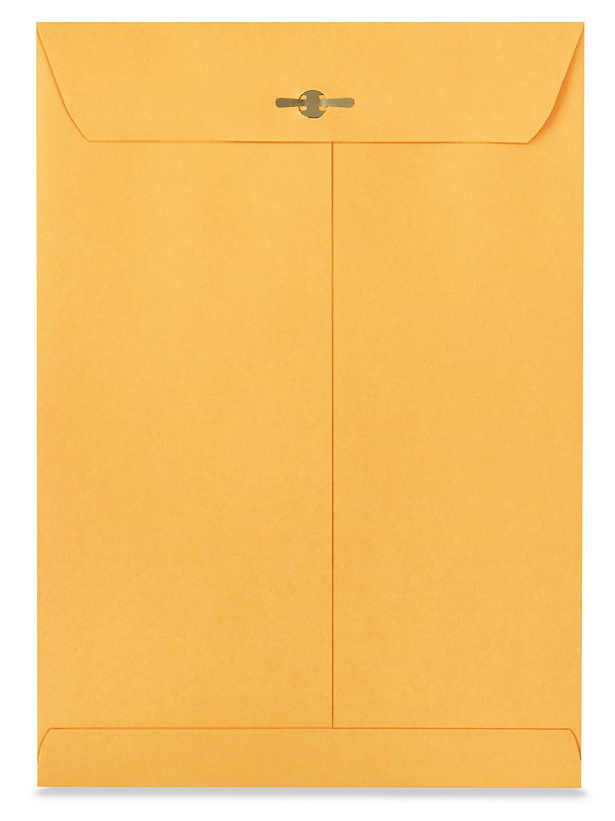 Kraft Clasp Envelopes - 7 1 2 x 10 1 2