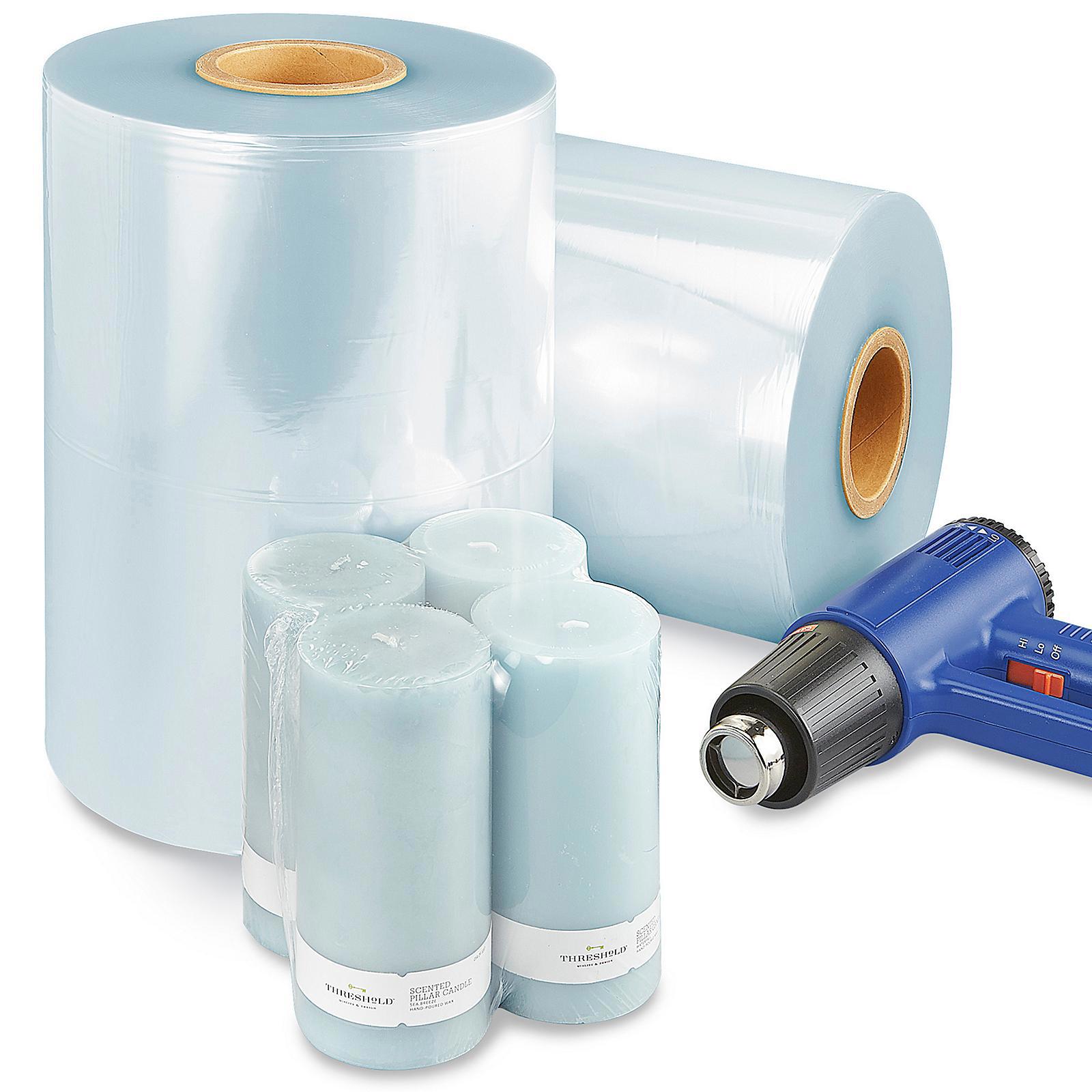 Uline PVC Shrink Film Roll - 75 gauge, 1