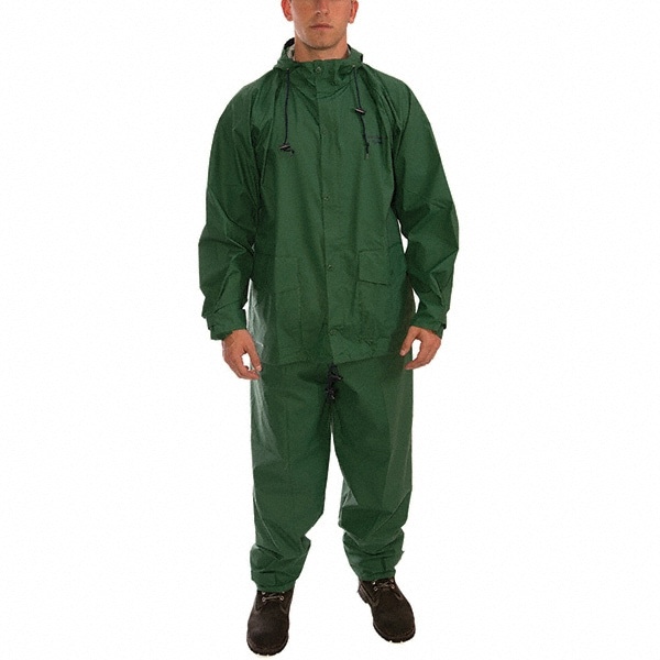 Suit with Pants: Size 3XL, Forest Green, Nylon
