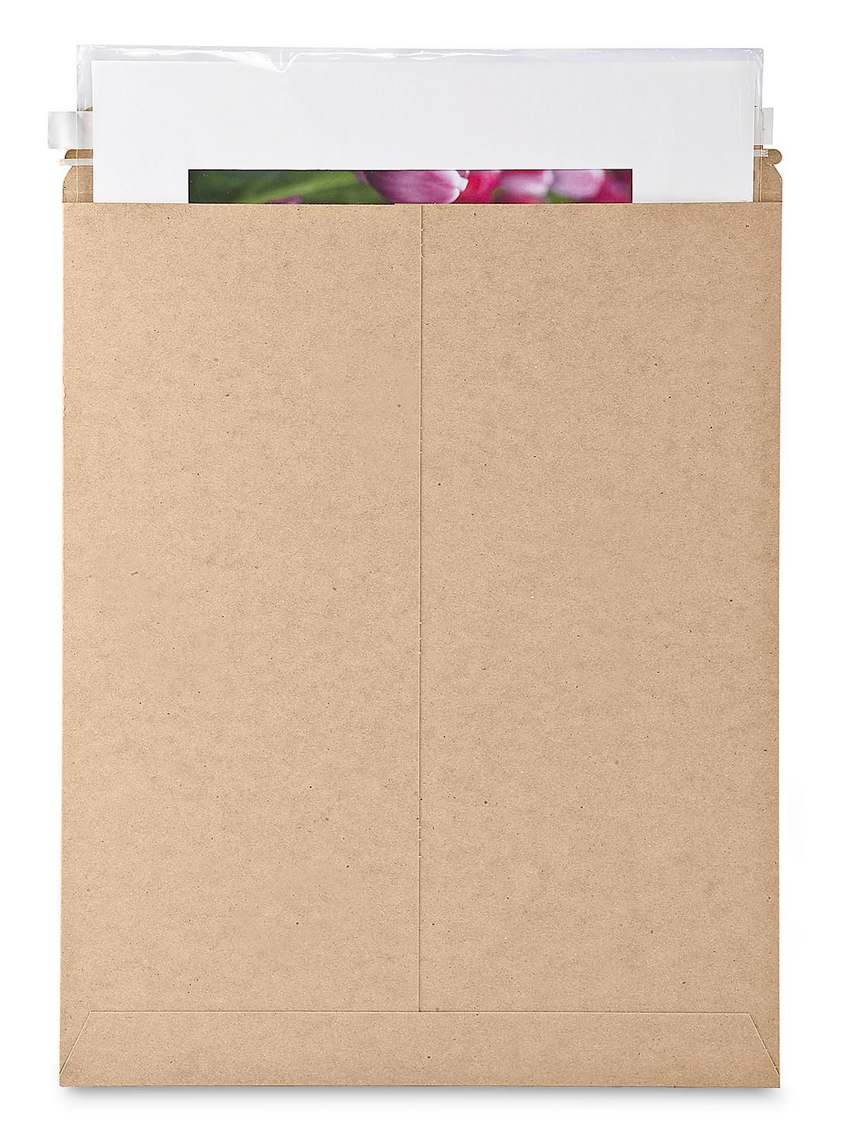 Kraft Self-Seal Stayflats #7 - 17 x 21