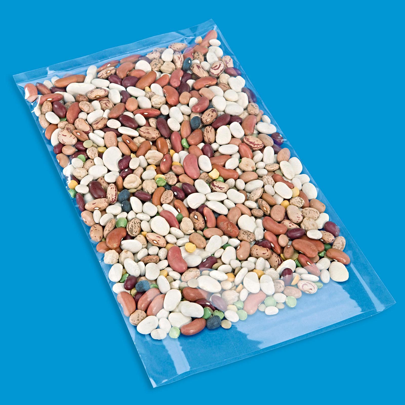 Flat Polypropylene Bags - 1.5 Mil, 5 3 4