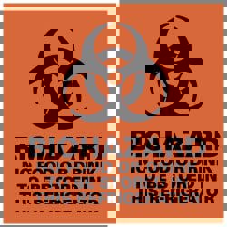 Hazardous Material Label: 4