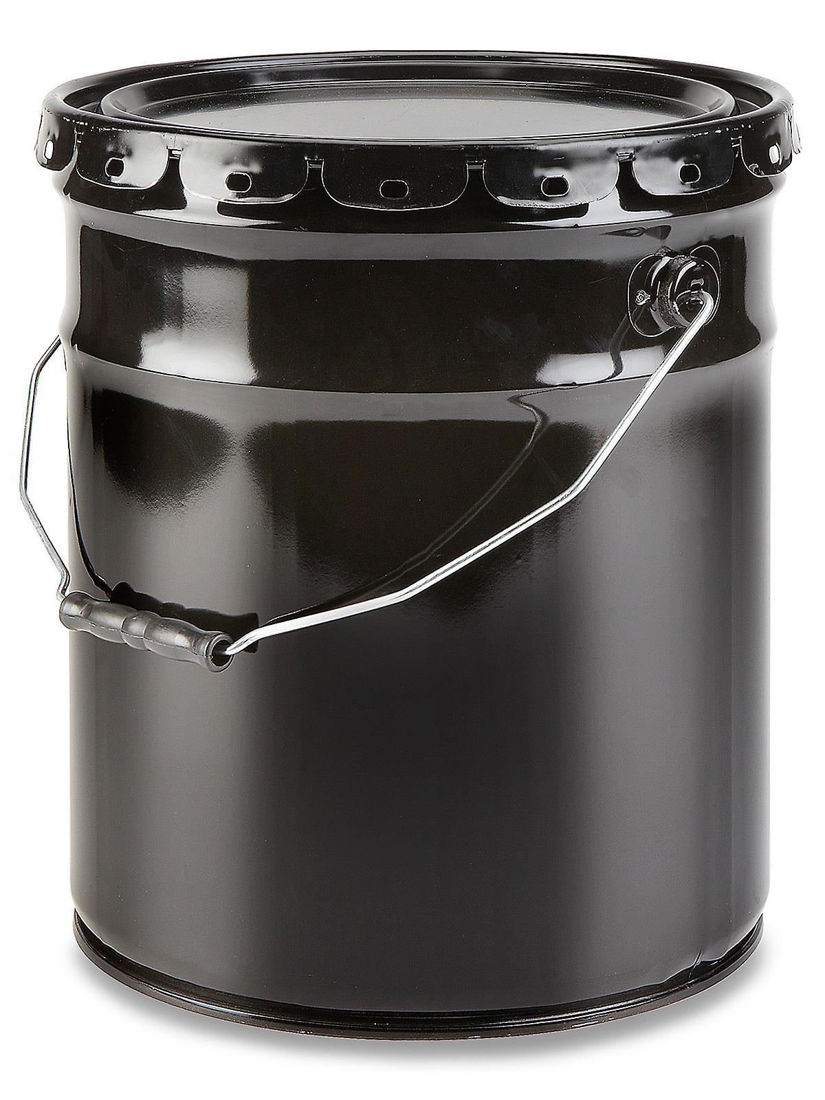 Steel Pail with Lid - 5 Gallon
