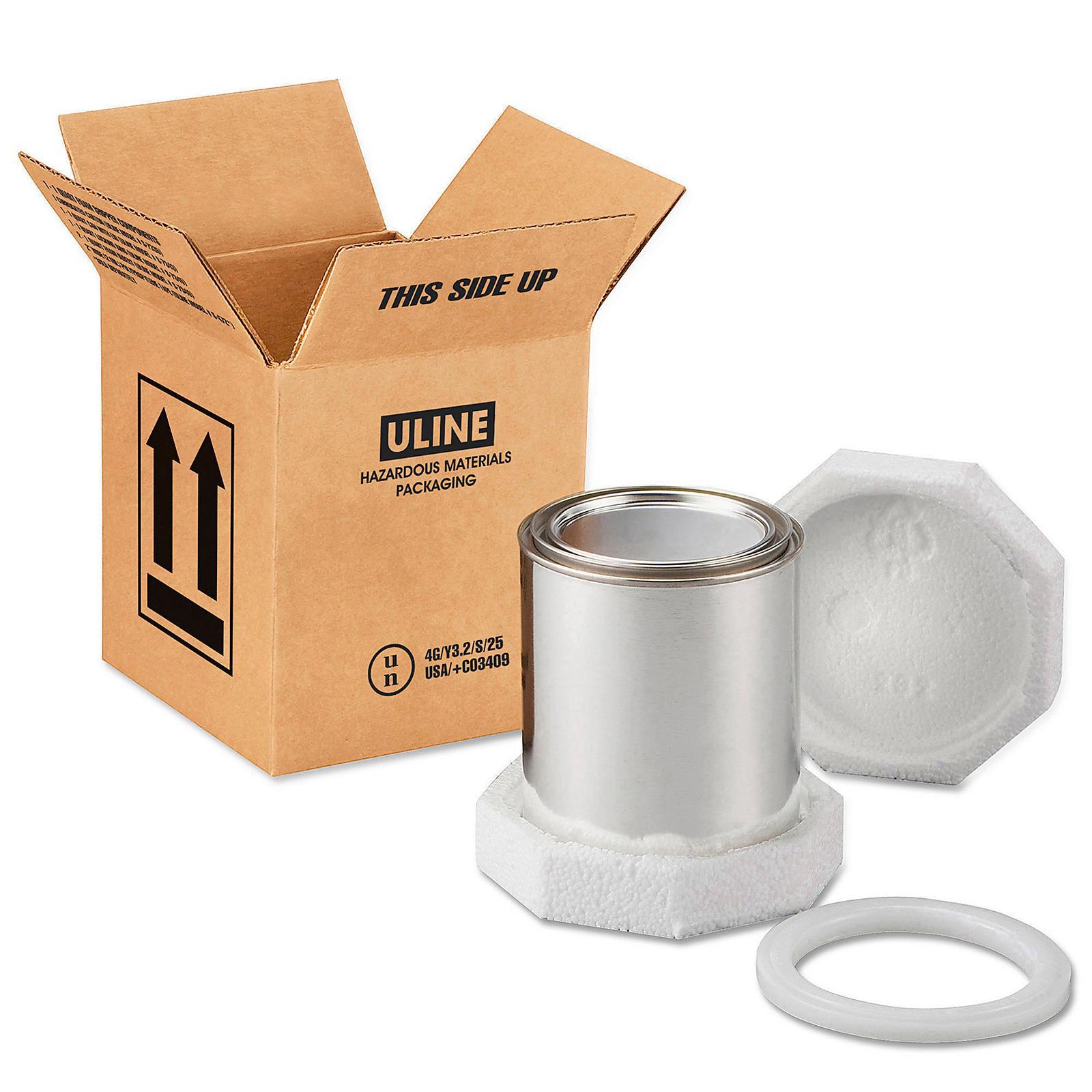 1 x 1 Quart Foam Shipper Kit