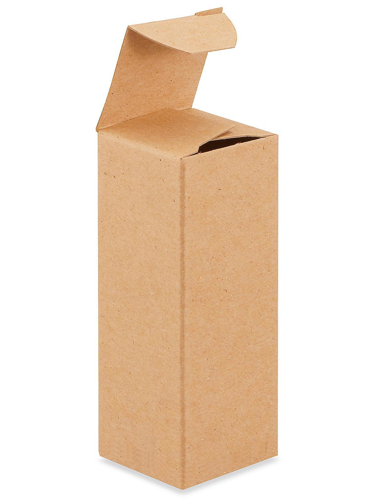 Reverse Tuck Cartons - Kraft, 1 1 2 x 1