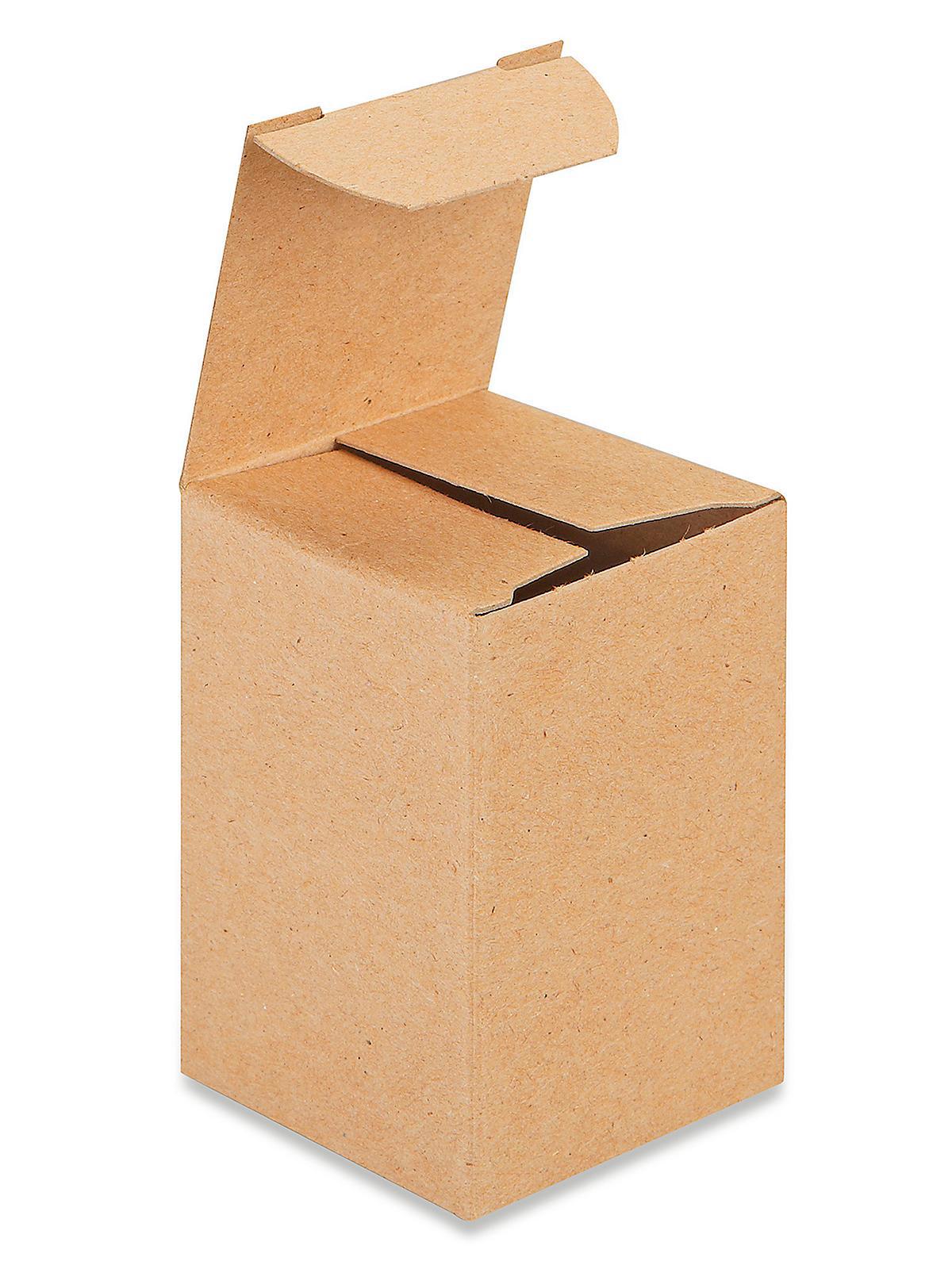Reverse Tuck Cartons - Kraft, 2 x 2 x 3