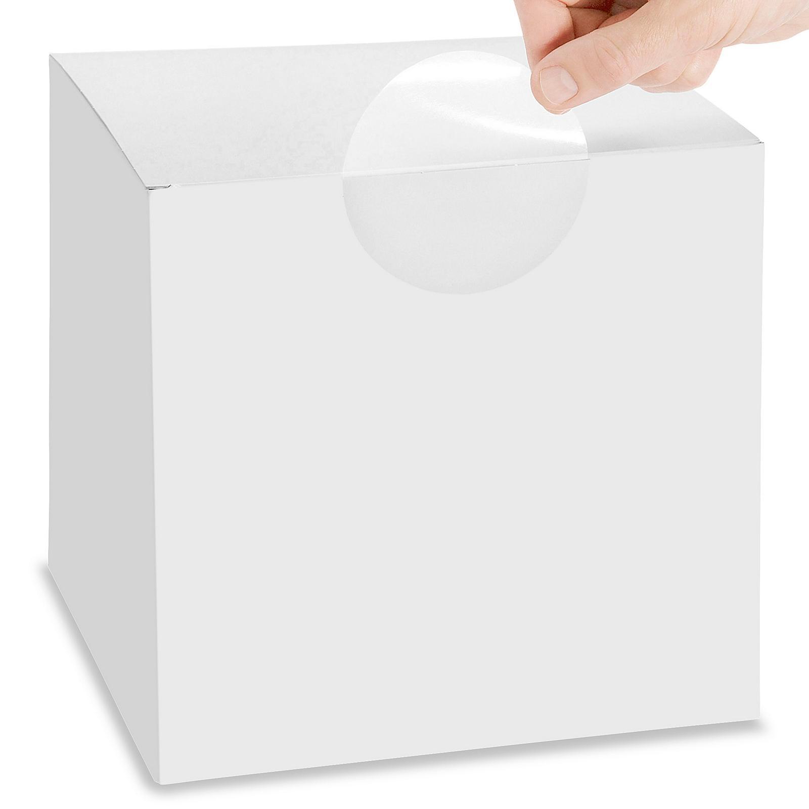 Mailing Labels - Clear Acetate, 4