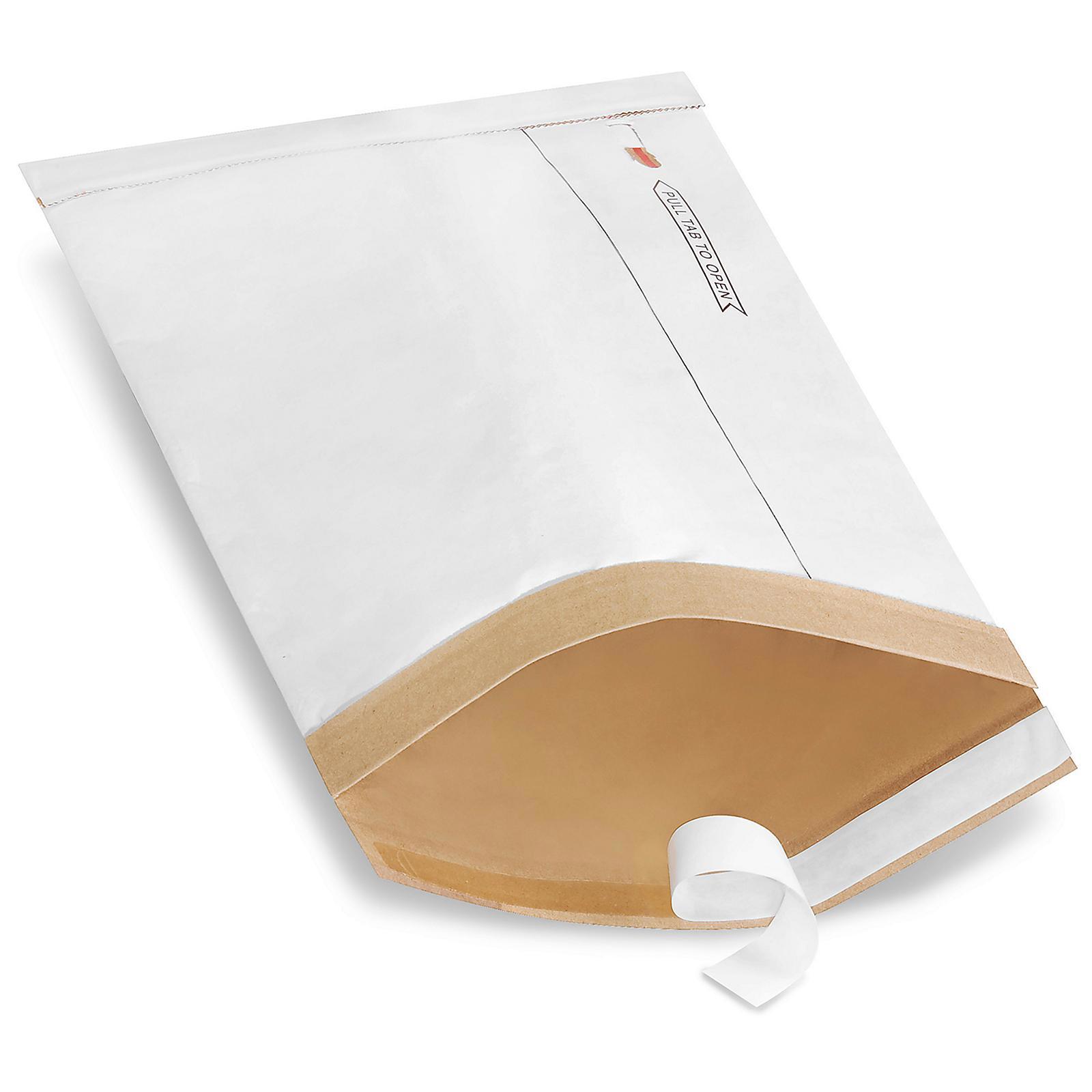 Uline White Self-Seal Padded Mailers #3