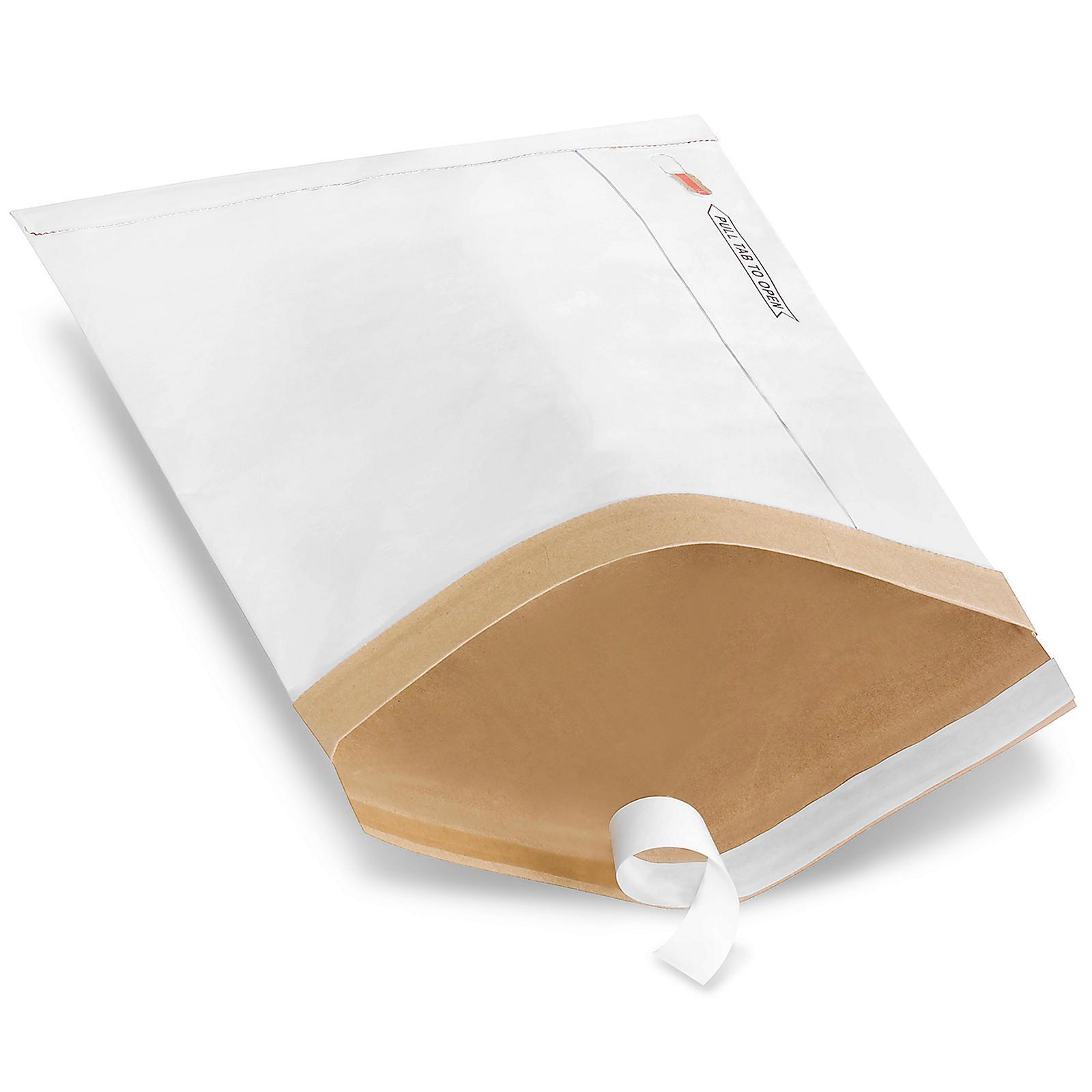 Uline White Self-Seal Padded Mailers #4